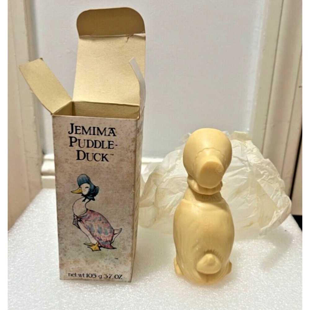 Crabtree & Evelyn Jemima Puddle-Duck Soap Kids 3.7oz Cream NEW Vintage 1982 Box - Picture 9 of 12